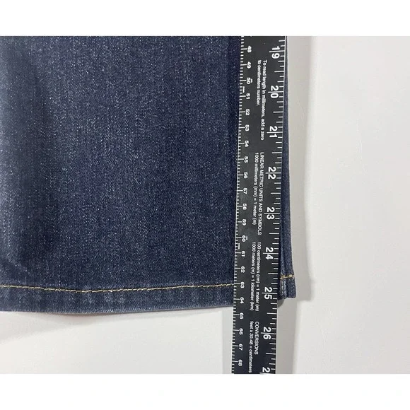 LRL Lauren Ralph Lauren Jeans Womens 12P Size 12 Petite Classic Straight Denim - Picture 9 of 12